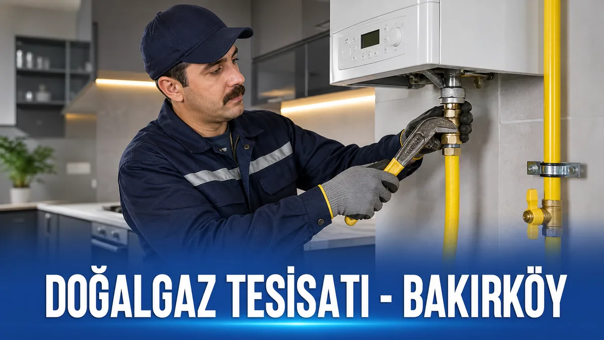 Bakırköy Doğalgaz Tesisatı - IGDAŞ Onaylı Montaj, Kombi Bağlantısı | 7/24 Bakırköy Kombi Servisi