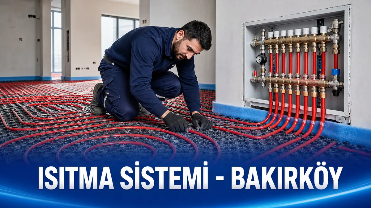 Bakırköy Isıtma Sistemi Kurulumu - Yerden Isıtma, Radyatör, Kombi | 7/24 Bakırköy Kombi Servisi